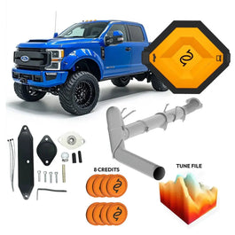 DPF Delete 2023-2024 / 5 inch Exhaust Ford Powerstroke 6.7L - All-In-One DPF/DEF/EGR Delete Kit (2020-2024)