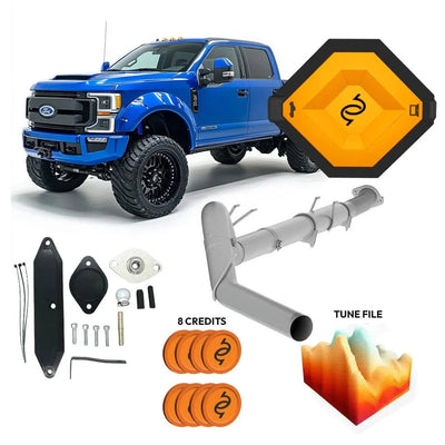 DPF Delete 2023-2024 / 5 inch Exhaust Ford Powerstroke 6.7L - All-In-One DPF/DEF/EGR Delete Kit (2020-2024)