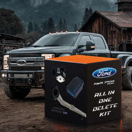 Ford Powerstroke 3.0L All-In-One Delete Kit w/ Delete Pipe (2018-2019)