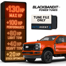Black Bandit Power Tunes Tuning 2023-2025 / No do not add an EZ Lynk / Single Tune with Full Support Ford Powerstroke - EZ Lynk Power Tuning Package