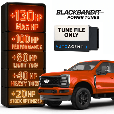 Black Bandit Power Tunes Tuning 2023-2025 / No do not add an EZ Lynk / Single Tune with Full Support Ford Powerstroke - EZ Lynk Power Tuning Package