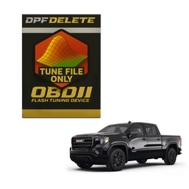 DPF Delete tune file only OBDII flash tuning device.