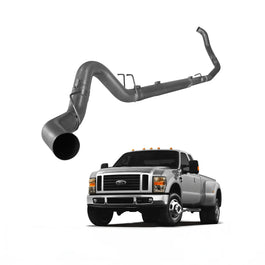 Ford Powerstroke 6.4L - 4" Downpipe Back Exhaust System (2008-2010)