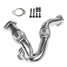 DPF Delete Exhaust Parts Ford Powerstroke 6.0L - Turbo Y-Pipe (2003-2007)