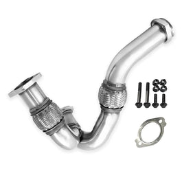 DPF Delete Exhaust Parts Ford Powerstroke 6.0L - Turbo Y-Pipe (2003-2007)