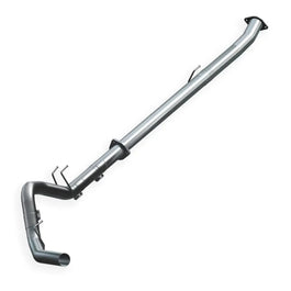 DPF Delete Race Exhaust 304 Stainless Steel Ford Powerstroke 6.7L - 4" Downpipe Back Flanged Stainless Steel Exhaust System (2011-2024)